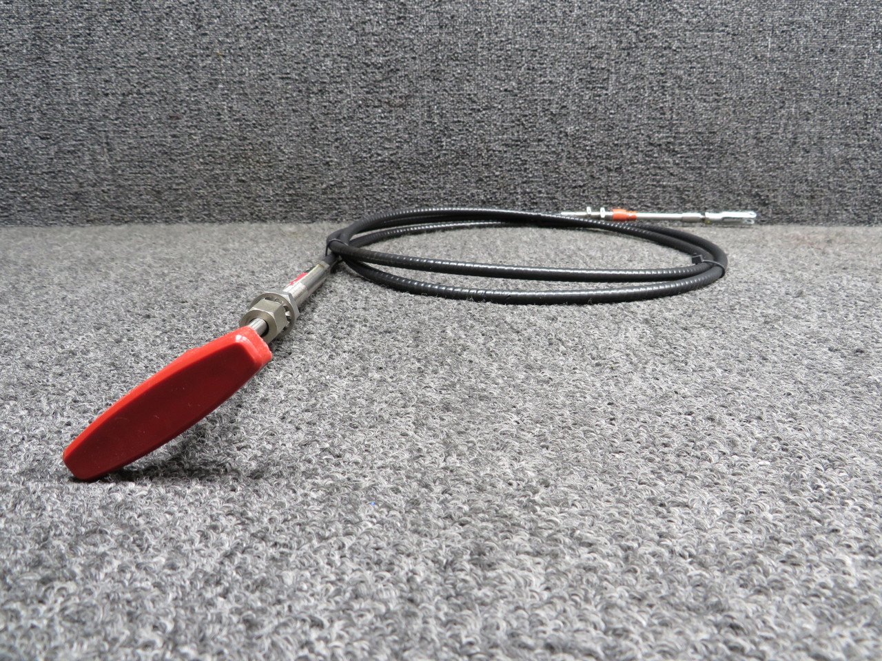 38064600 Bell 505 Fuel Shutoff Valve Control Cable Assembly (Length: 92”) 38064600 Bell 505 Fuel Shutoff Valve Control Cable Assembly (Length: 92”)