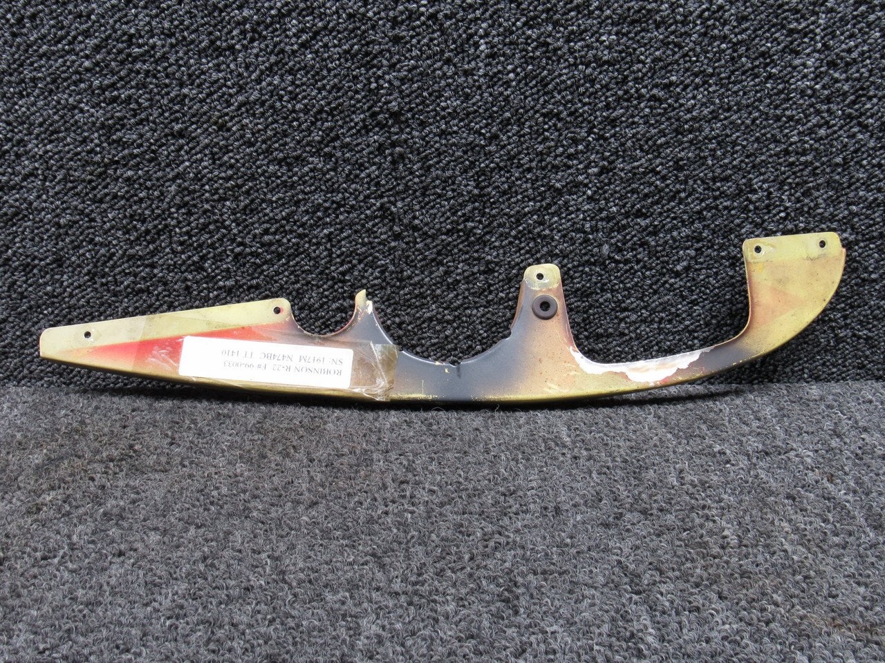 A261-4 Robinson R22 RH Mast Fairing Rib (Tooling) A261-4 Robinson R22 RH Mast Fairing Rib (Tooling)