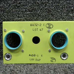 A432-1 Robinson Helicopter R22 Guide Plate Assembly (New Old Stock)