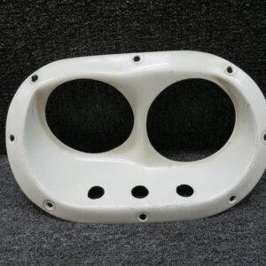 A526-1 Robinson R-22 Dual Landing Light Retainer (Worn Mount Holes) (White)