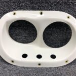A526-1 Robinson R22 Dual Landing Light Retainer (White)