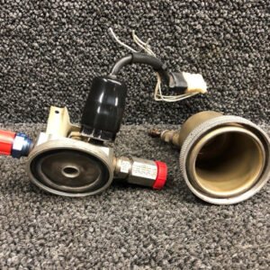 A666-1, D745-1 Robinson R44II Fuel Gascolator Assembly w Switch and Support