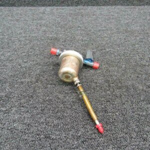 A666-1 Robinson R44 Fuel Gascolator Assembly w Extension Tube
