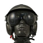 Bonehead Aries Flight Helmet with Bose A30 Communications