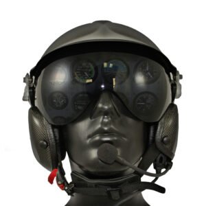 Bonehead Aries Flight Helmet with Bose A30 Communications