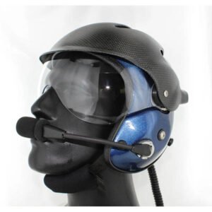 Bonehead PilotX Nova Flight Helmet With Comms