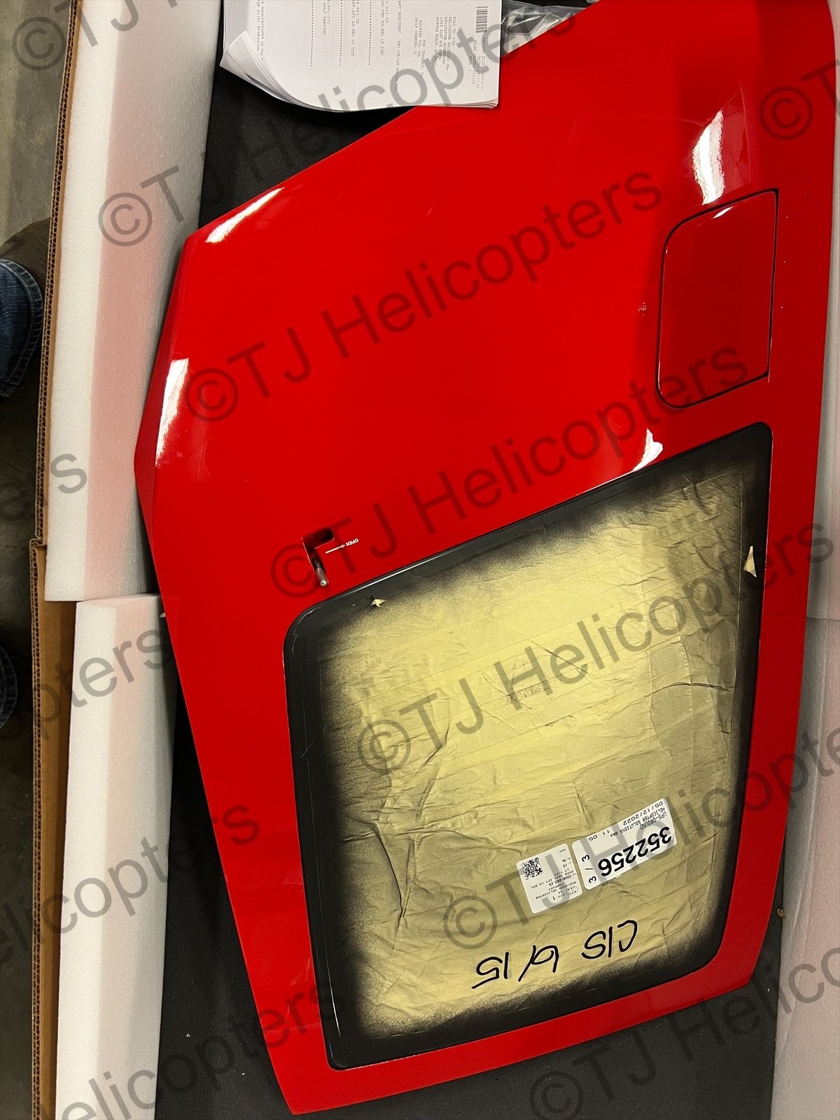 C026-043.CS DOOR ASSY,AFT LH,BBL LT TINT - NEW C026-043.CS DOOR ASSY,AFT LH,BBL LT TINT - NEW