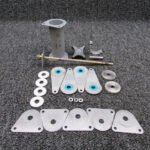 C048-1, D337-1, C130-2 Robinson R44 Cyclic Friction Assy w Weldment and Spacer