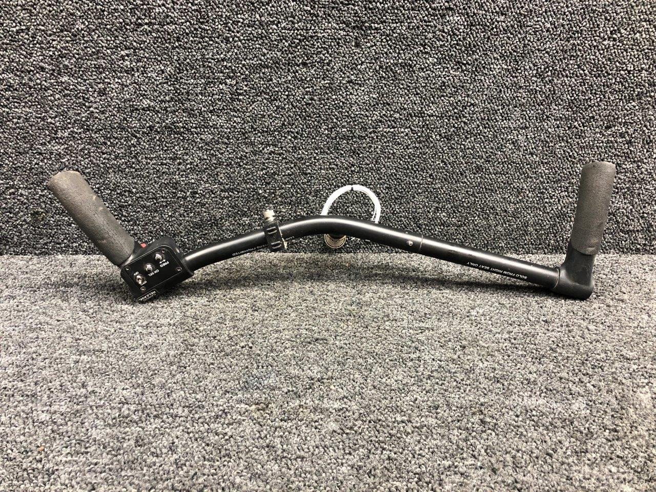 C058-1 Robinson R44 Cyclic Control Assembly w Grips and Switches C058-1 Robinson R44 Cyclic Control Assembly w Grips and Switches