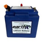Earthx ETX1200-24-TSO Aircraft Lithium Battery 24v / 19.4 Ah Case T - Certified FAA Approved