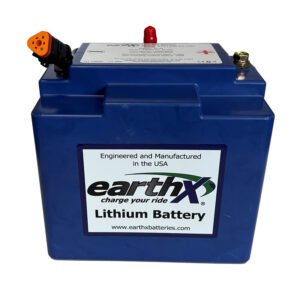 Earthx ETX1200-24-TSO Aircraft Lithium Battery 24v / 19.4 Ah Case T - Certified FAA Approved