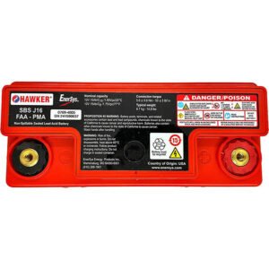 EnerSys Hawker® SBS J-16 Dry Cell Aviation Battery - FAA PMA