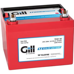 Gill 7242-16 LT Super Capacity Sealed Lead Acid Battery