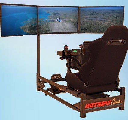 Hotseat Flight Sim Triple Display Hotseat Flight Sim Triple Display