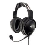 Lightspeed Zulu 4 ANR Headset U-174 Plug Straight Cord Battery Power