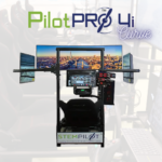 STEMPilot Pilot Pro 4i Curve High Fidelity Sit-In Flight Simulator